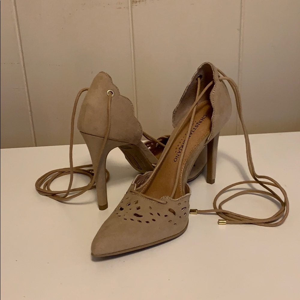 Christian Siriano nude heels (never worn!)
